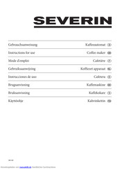 Severin KA 5740 Gebrauchsanweisung
