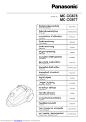 Panasonic MC-CG677 Bedienungsanleitung