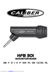 Caliber Audio Technology HFB 301 Schnellstartanleitung