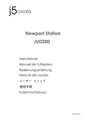 J5create Newport Station JUD200 Bedienungsanleitung