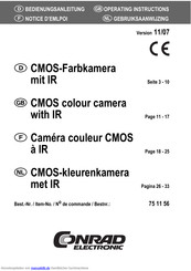 Conrad Electronic 75 11 56 Bedienungsanleitung