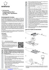 Renkforce 1423744 Bedienungsanleitung