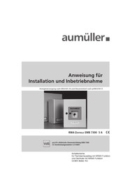 Aumuller EMB 7300 Anweisung Für Installation Und Inbetriebnahme