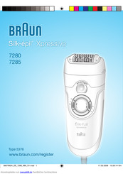 Braun Silk épil Xpressive 7285 Gebrauchsanweisung