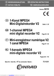 Conrad Electronic 75 16 06 Bedienungsanleitung