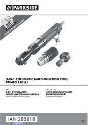 Parkside PDMFG 180 A1 Originalbetriebsanleitung