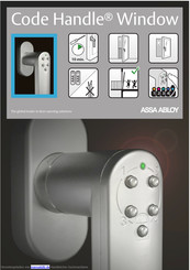 Assa Abloy Code Handle Window Bedienungsanleitung