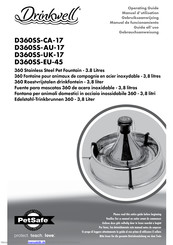 Petsafe Drinkwell D360SS-EU-45 Gebrauchsanweisung