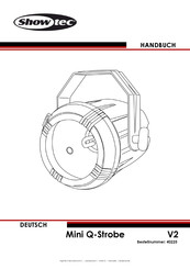 SHOWTEC Mini Q-Strobe Handbuch