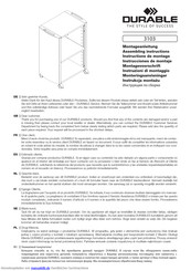 DURABLE 3080 Montageanleitung