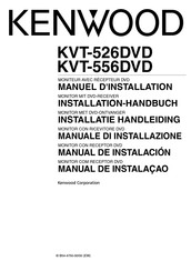 Kenwood KVT-556DVD Installations-Handbuch