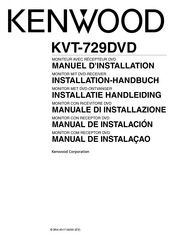 Kenwood KVT-729DVD Installations-Handbuch