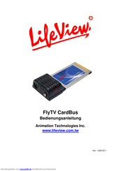 LifeView FlyTV CardBus Bedienungsanleitung