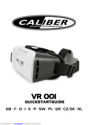 Caliber VR 001 Schnellstartanleitung