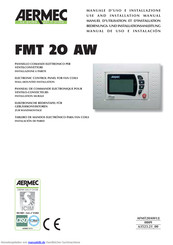 AERMEC FMT 20 AW Bedienungs- Und Installationsanleitung