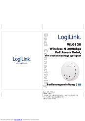LogiLink WL0130 Bedienungsanleitung
