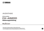 Yamaha AVENTAGE CX-A5200 Bedienungsanleitung