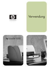 HP LaserJet 1000 Bedienungsanleitung