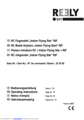 Reely SKY Indoor Flying Start Bedienungsanleitung