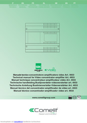Comelit 4933 Technisches Handbuch