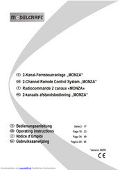 ModelCraft MONZA Bedienungsanleitung