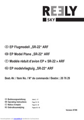 Reely Sky SR-22 Bedienungsanleitung