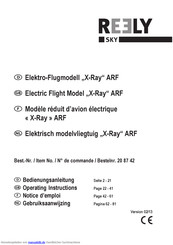 Reely SKY X-Ray Bedienungsanleitung