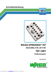 WAGO 767-1401 Schnellstartanleitung