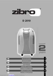 Zibro D 2010 Gebrauchsanweisung