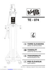 VMB TE-074B Bedienungsanleitung