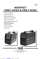 Lincoln Electric INVERTEC V205-T AC/DC Bedienungsanleitung