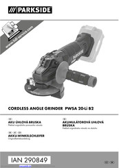 Parkside PWSA 20-Li B2 Originalbetriebsanleitung