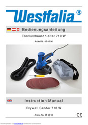 Westfalia 85 45 90 Bedienungsanleitung