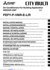 Mitsubishi Electric City Multi PEFY-P20-VMR-E-L Installationshandbuch