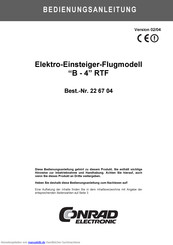 Conrad Electronic B-4 Bedienungsanleitung