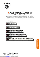 ICON iKeyboard6S-VST Handbuch