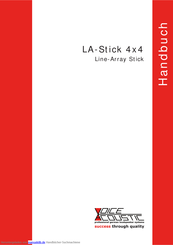 Voice-Acoustic LA-Stick 4x4 Handbuch
