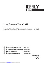 Reely Stadium Truck Bedienungsanleitung