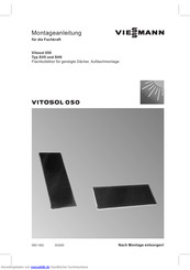 Viessmann Vitosol 050 Typ SV0 Montageanleitung