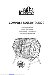 Bio Green Compost Roller DUO70 Montageanleitung
