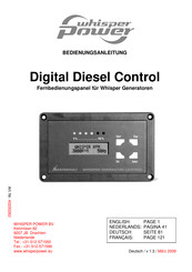 Whisper Power Digital Diesel Control Bedienungsanleitung