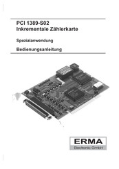 Erma Electronic PCI 1389-S02 Bedienungsanleitung