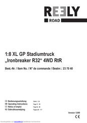 Reely Ironbreaker R32 Bedienungsanleitung