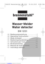 brennenstuhl BW 1201 Bedienungsanleitung