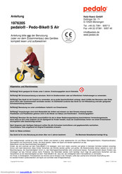 Pedalo Pedo-Bike S Air Anleitung