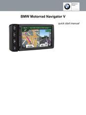 BMW Motorrad Navigator V Kurzanleitung