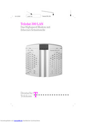 T-Mobile Teledat 300 LAN Bedienungsanleitung
