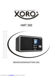 Xoro HMT 300 Bedienungsanleitung