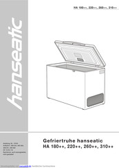 Hanseatic HA 220++ Anleitung
