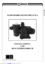 Brilix FCP 550S Installations- Und Benutzerhandbuch